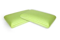 Guanciali > Dmora Set di 4 guanciali Rosmarino, Made in Italy, 70x40 h16 cm, Bianco Bianco, Bianco