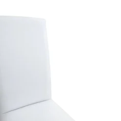 Set di Sedie Bianco 6 Sedie Imbottito, Effetto Laccato - Ferraris