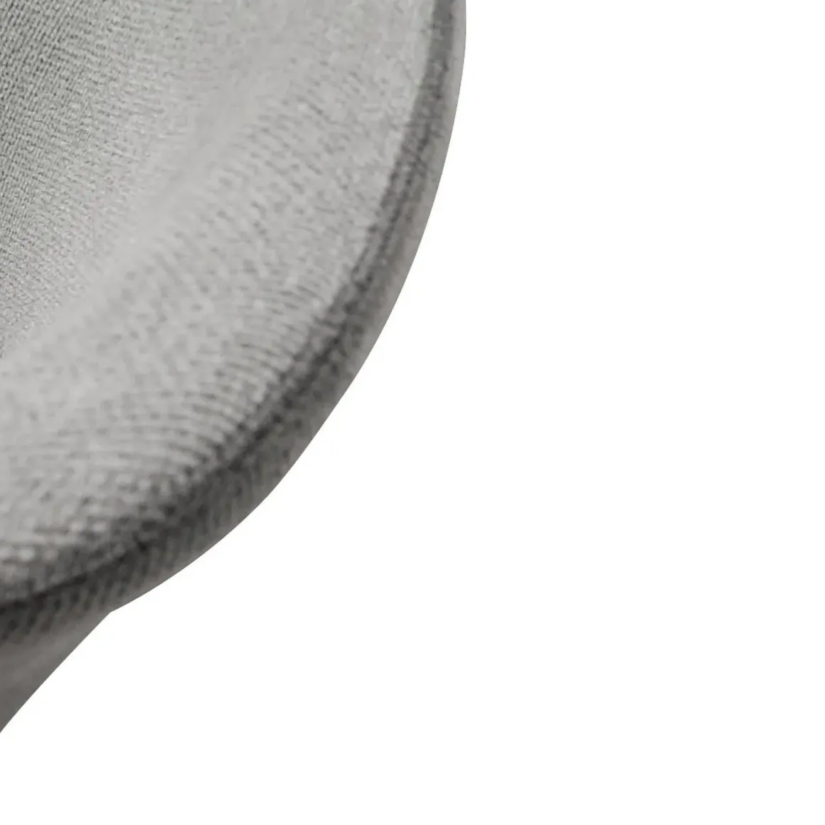Set di Sedie Grigio Chiaro Nero 8 Sedie Imbottito, Sfumatura Colore Struttura Chiaro - Staffolo