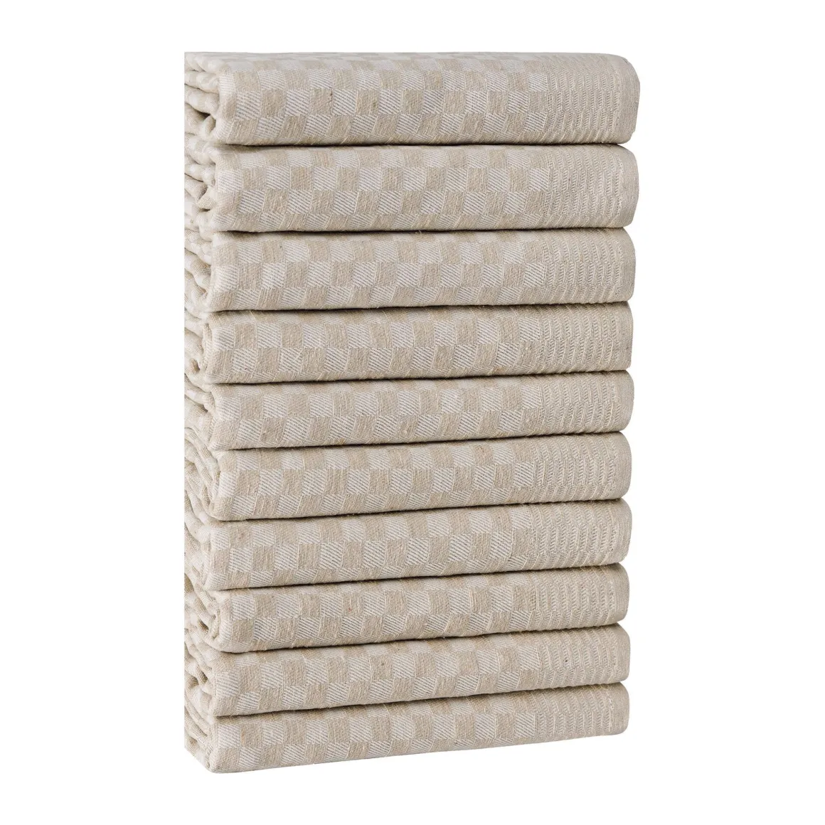 Set di 10 strofinacci Munster, 40x60 cm, Crema