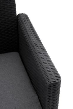 Set salotto da esterno Nepean, 113x65 h74 cm, Antracite