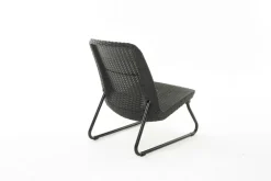 Set salotto esterno 2 posti e 1 tavolo antracite - Canmore