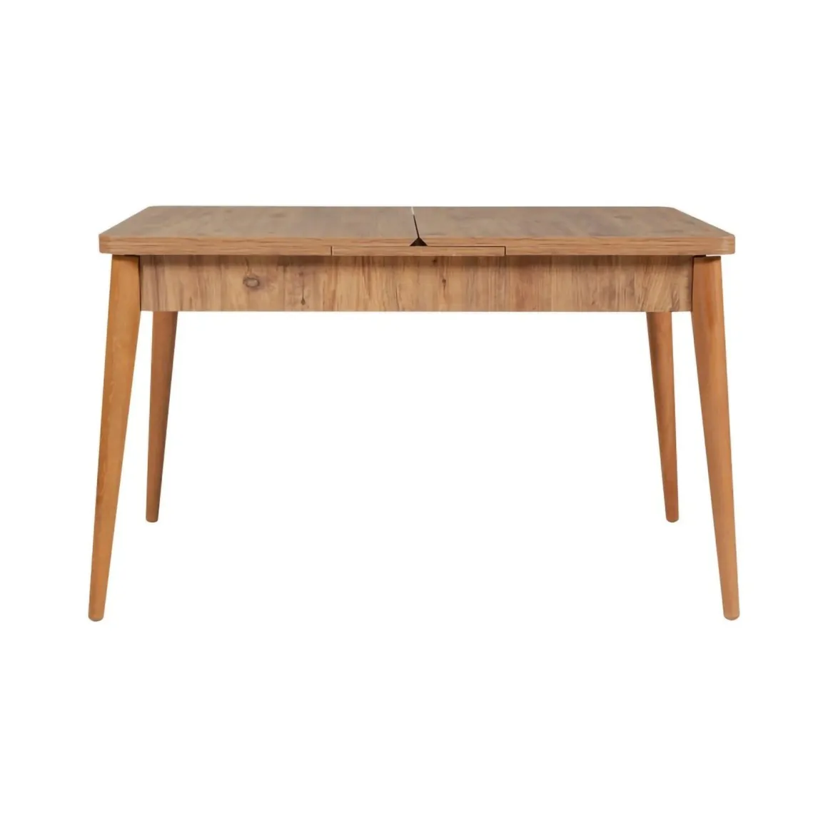 Set tavolo allungabile 8 posti 2 sedie e 2 panche in legno - Padru