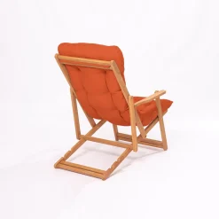 Set Tavolo e Sedie Arancione 2 Posti Dimensione Tavolo 40x40h40 cm, Dimensione Seduta 66x48h110 cm - Biagio