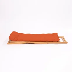 Set Tavolo e Sedie Arancione 2 Posti Dimensione Tavolo 40x40h40 cm, Dimensione Seduta 66x48h110 cm - Biagio