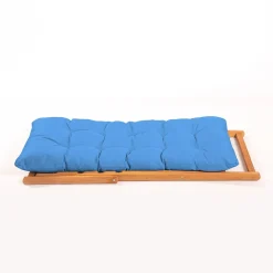 Set Tavolo e Sedie blu 2 Posti Dimensione Tavolo 40x40h40 cm, Dimensione Seduta 59x44h90 cm - Leni