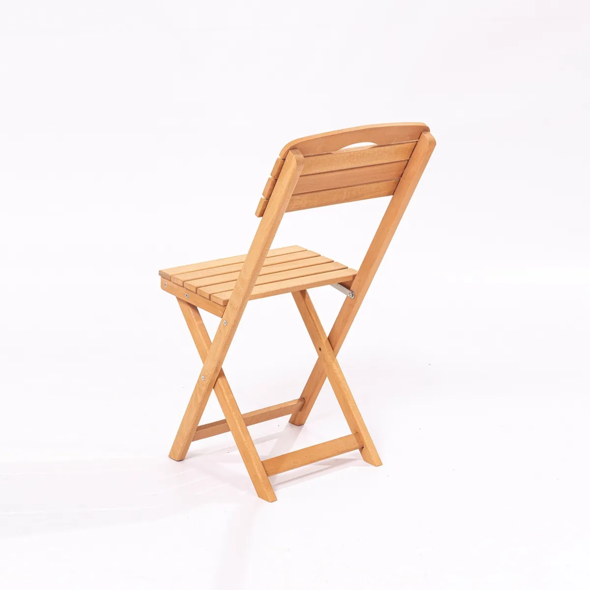 Set Tavolo E Sedie > Dmora Set Tavolo e Sedie 2 Posti Dimensione Tavolo 50x50h72 cm, Dimensione Seduta 40x30h81 cm - Isso Marrone