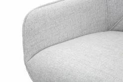 Sgabello alto moderno con seduta imbottita 55x55x109h cm - Moore