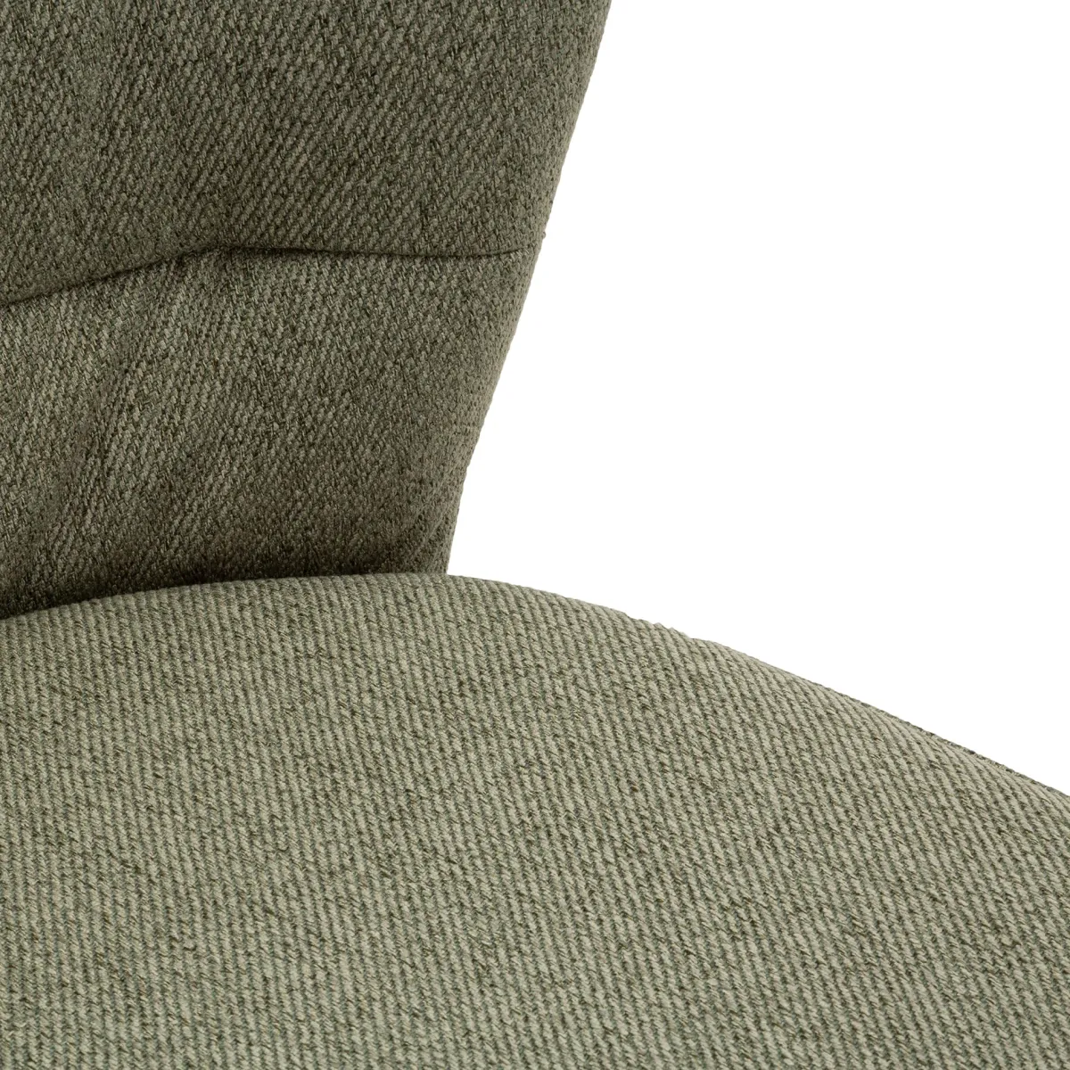 Sgabelli > Dmora Sgabello Verde Nero Imbottito Colore Struttura Nero 52x59x108h cm, Materiale Struttura in Legno Nobilitato - Guadal Nero, Verde