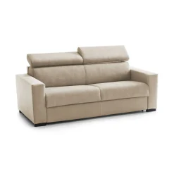 Salotto|Divani Fissi 3 Posti > Dmora Sofa angolare 220x95x85h cm - Matrice Beige