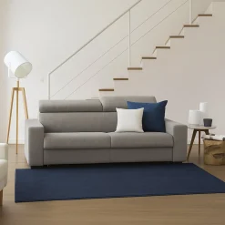 Sofa design tortora 180x95x85h cm - Vigolana
