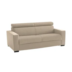 Salotto|Divani Fissi 3 Posti > Dmora Sofa sfoderabile 200x95x85h cm - Vigolana Beige