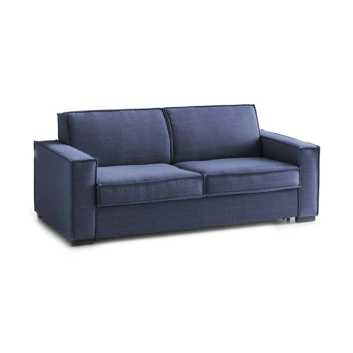 Salotto|Divani Fissi 3 Posti > Dmora Sofa sfoderabile 220x95x90h cm - Diopside Blu