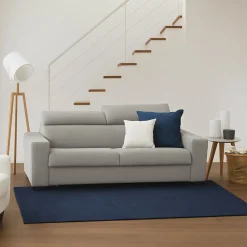 Sofà design grigio 200x95x85h cm - Schiavo