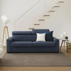Sofà elegante blu 180x95x85h cm - Aggius