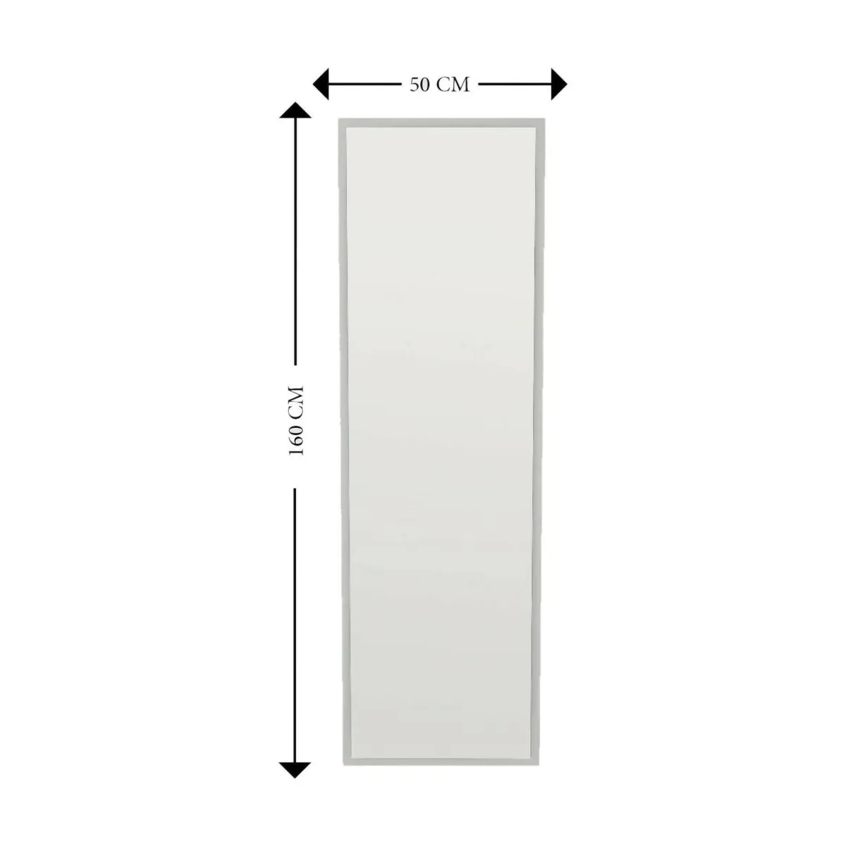 Specchi > Dmora Specchio alto 50x160h cm - Dragone Bianco
