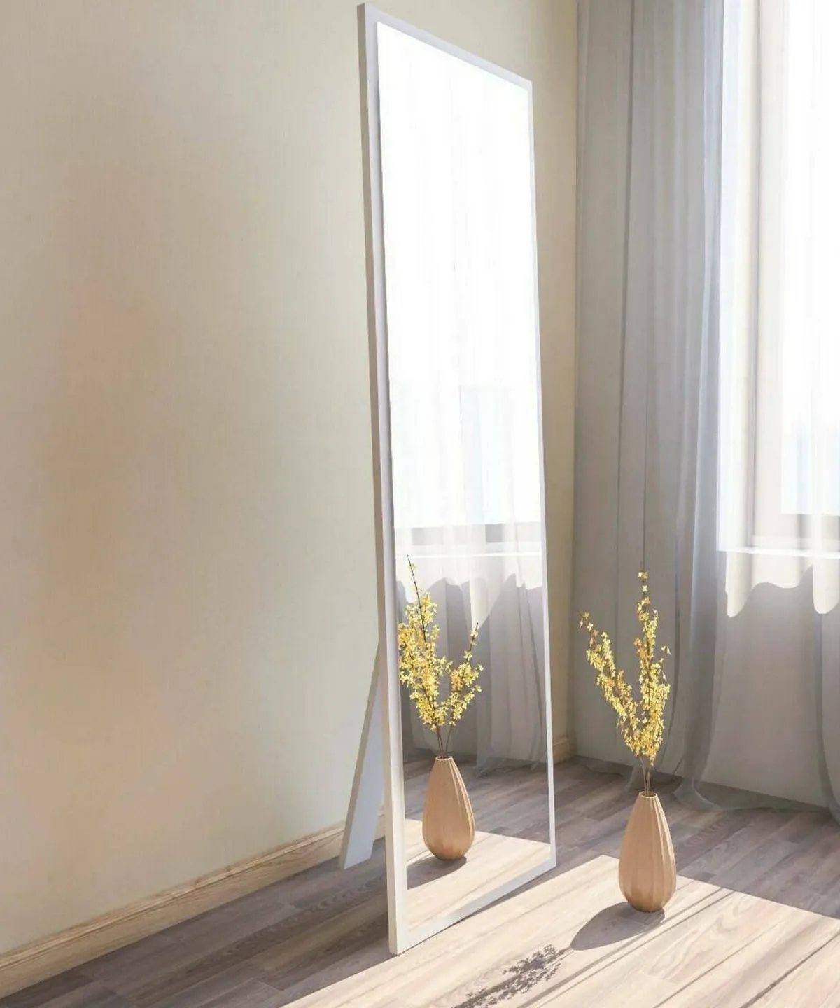 Specchi > Dmora Specchio alto 50x160h cm - Dragone Bianco
