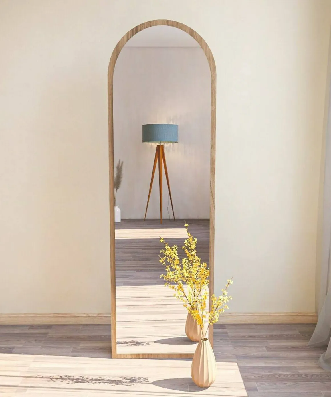 Specchio alto noce 50x160h cm - Artus