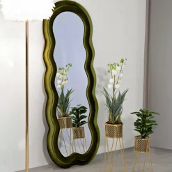 Specchi > Dmora Specchio a muro nuvola 60x160h cm - Marylin Verde