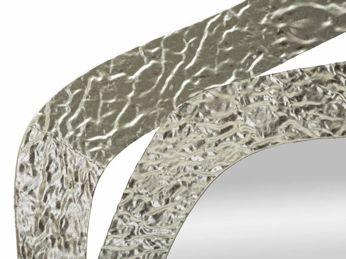 Specchio argento 66x75h cm - Gerola
