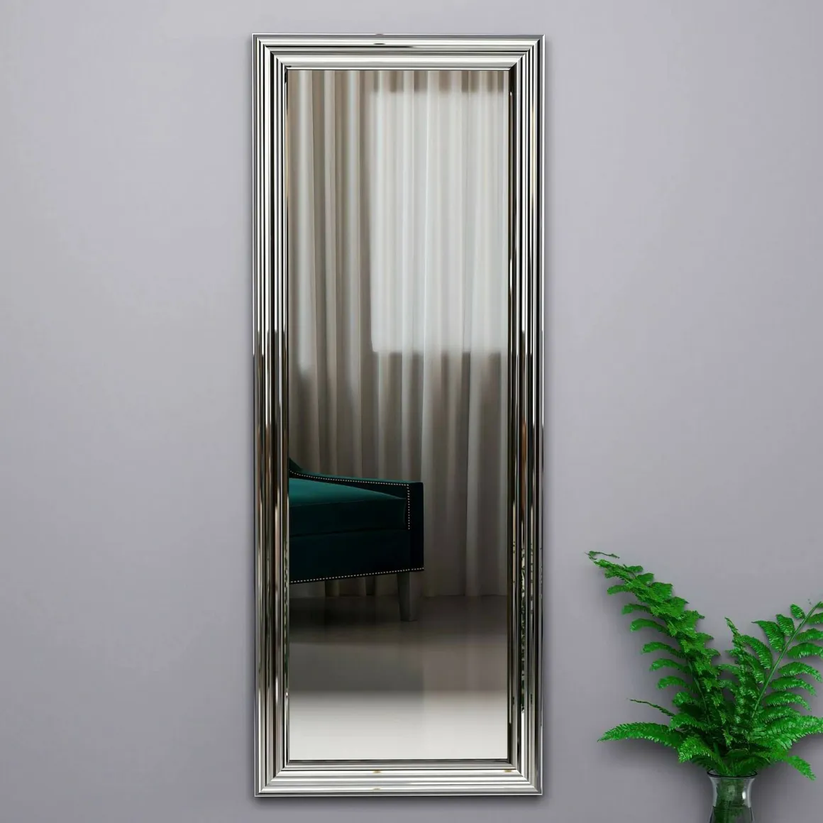 Specchio argento 40x105h cm - Lina