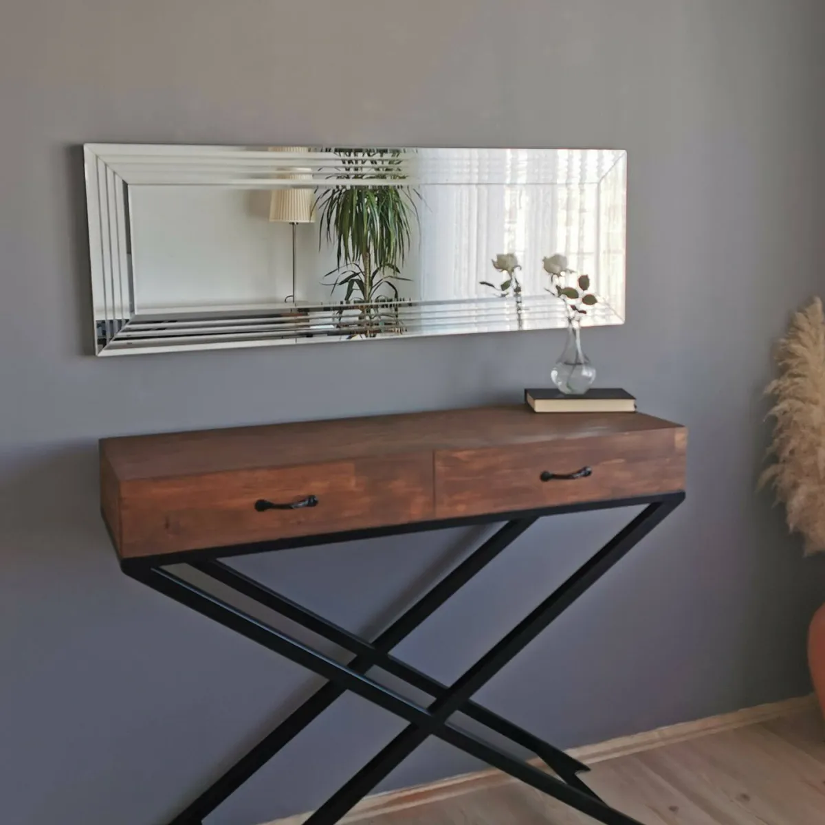 Specchi > Dmora Specchio 120x40h cm - Nanto Argento