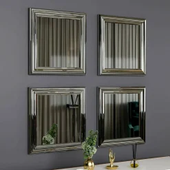 Specchi > Dmora Specchio 40x40h cm - Thane Argento