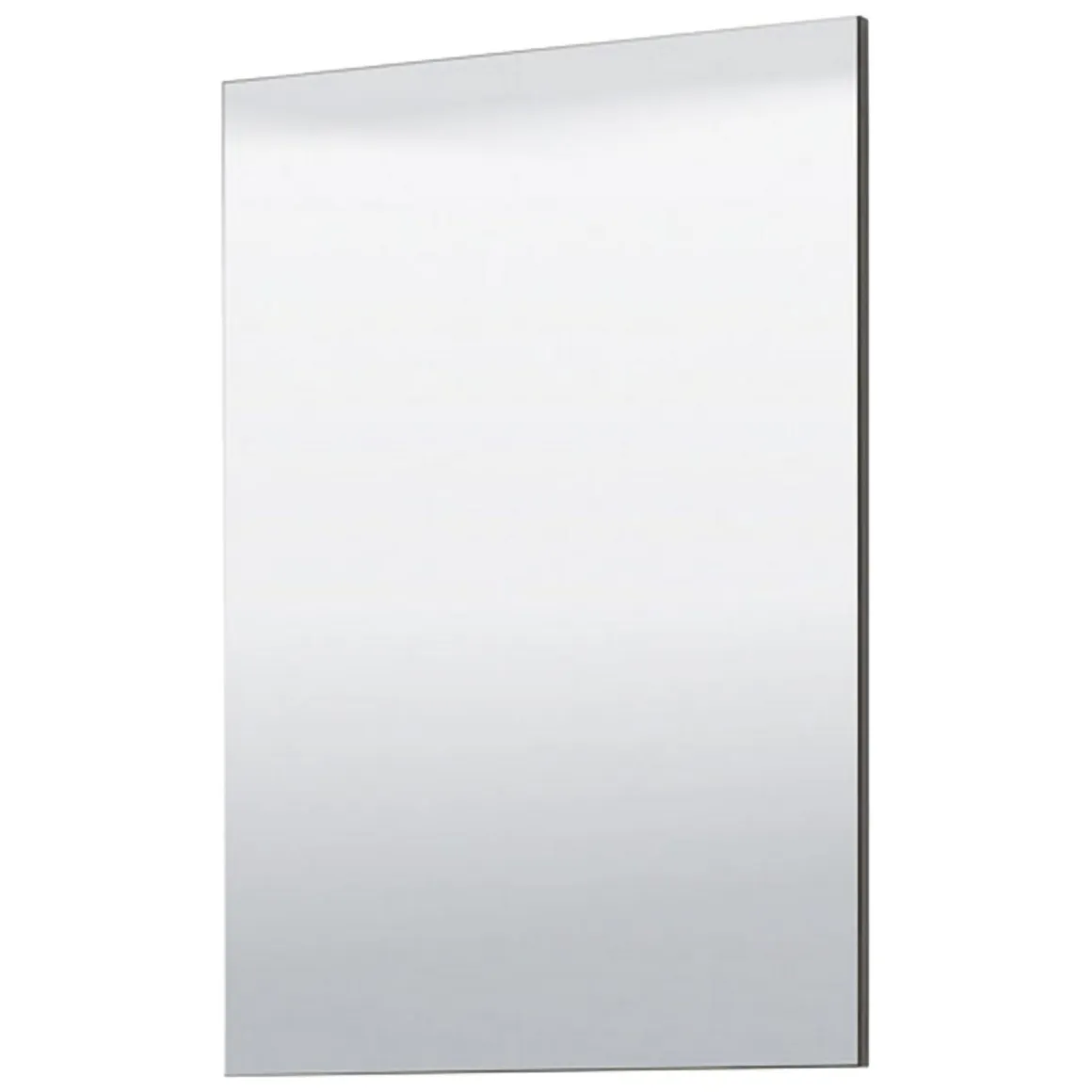 Specchi > Dmora Specchio kit Fissaggio a Muro Incluso Forma Rettangolare 76.5x76.5h cm - Rizzardi Beige