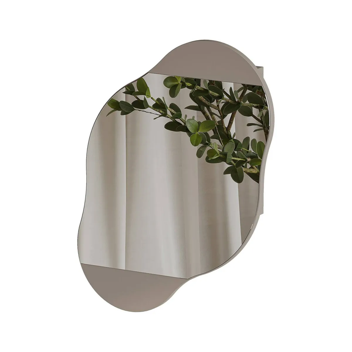 Specchi > Dmora Specchio 60x75h cm - Asterisco Beige