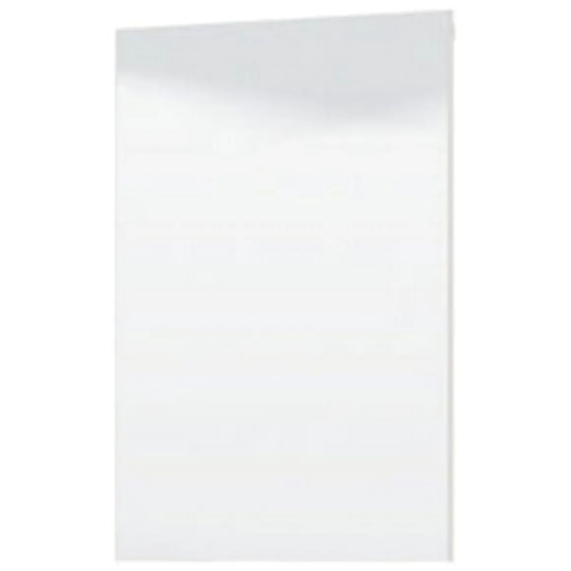 Specchi > Dmora Specchio kit Fissaggio a Muro Incluso Forma Rettangolare 76.5x76.5h cm - Rizzardi Bianco