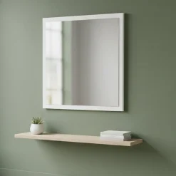 Specchio bianco lucido 60x60h cm - Lelia