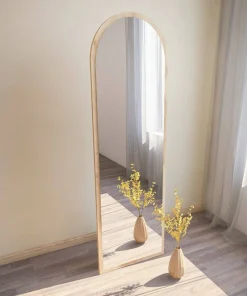 Specchi > Dmora Specchio con cavalletto rovere 50x160h cm - Artus Marrone Rovere