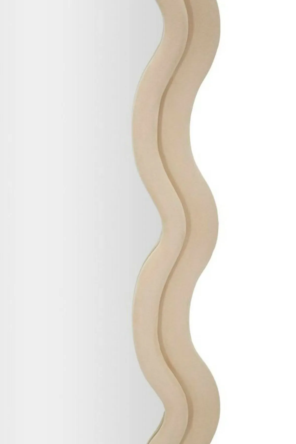 Specchi > Dmora Specchio crema 60x160h cm - Allen Bianco Crema