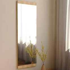 Specchi > Dmora Specchio da parete rovere 40x120h cm - Fiammetta Marrone Rovere