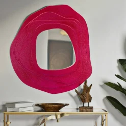 Specchi > Dmora Specchio fucsia 90x97h cm - Brennero Rosa Fucsia