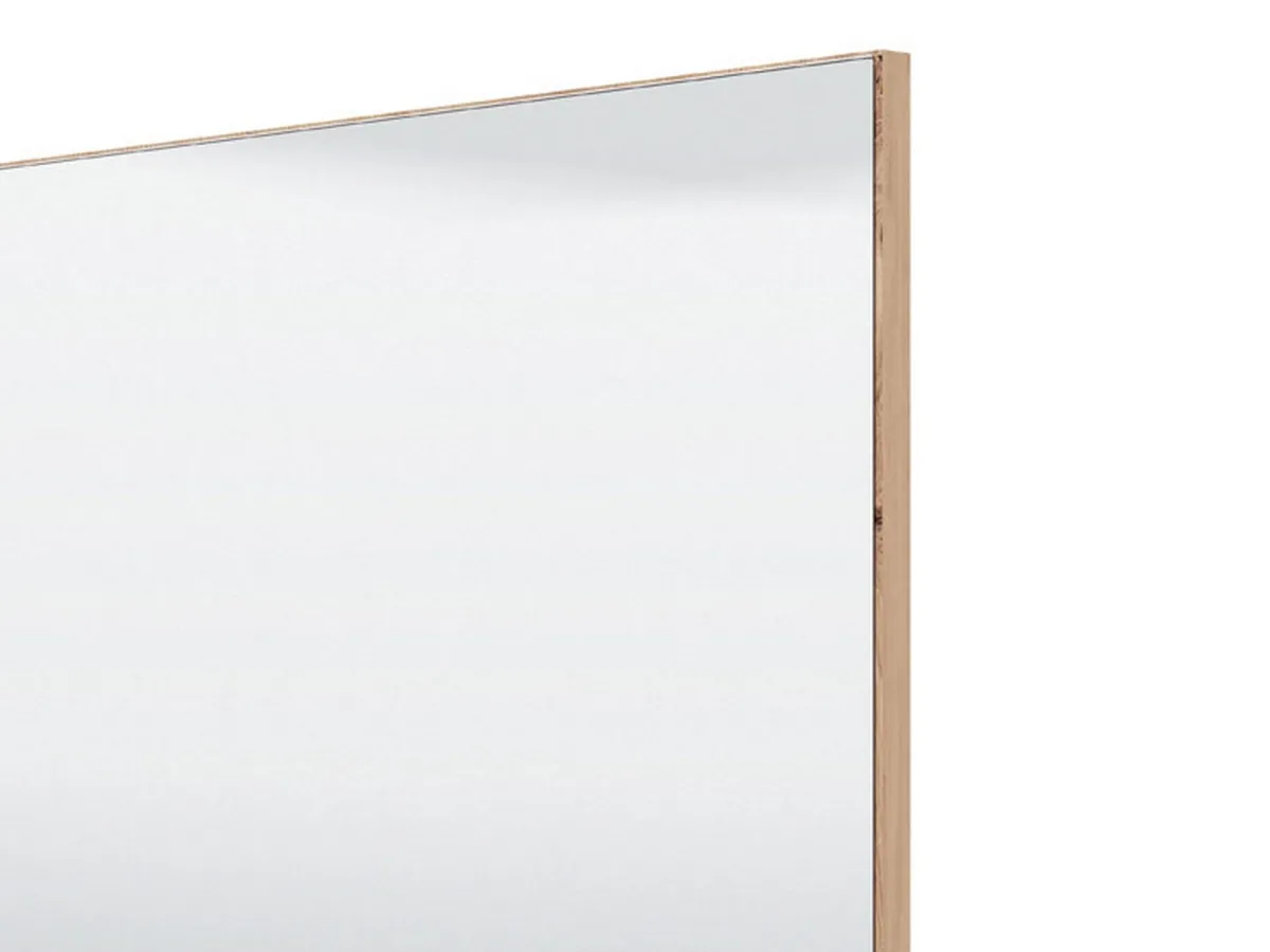 Specchi > Dmora Specchio kit Fissaggio a Muro Incluso Forma Quadrato 80x80h cm - Padula Marrone