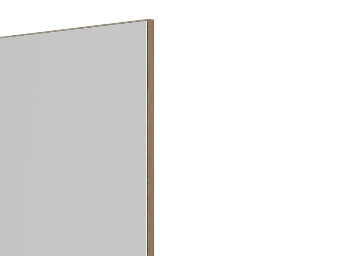 Specchio Marrone kit Fissaggio a Muro Incluso Forma Rettangolare 51x83h cm - Cogne