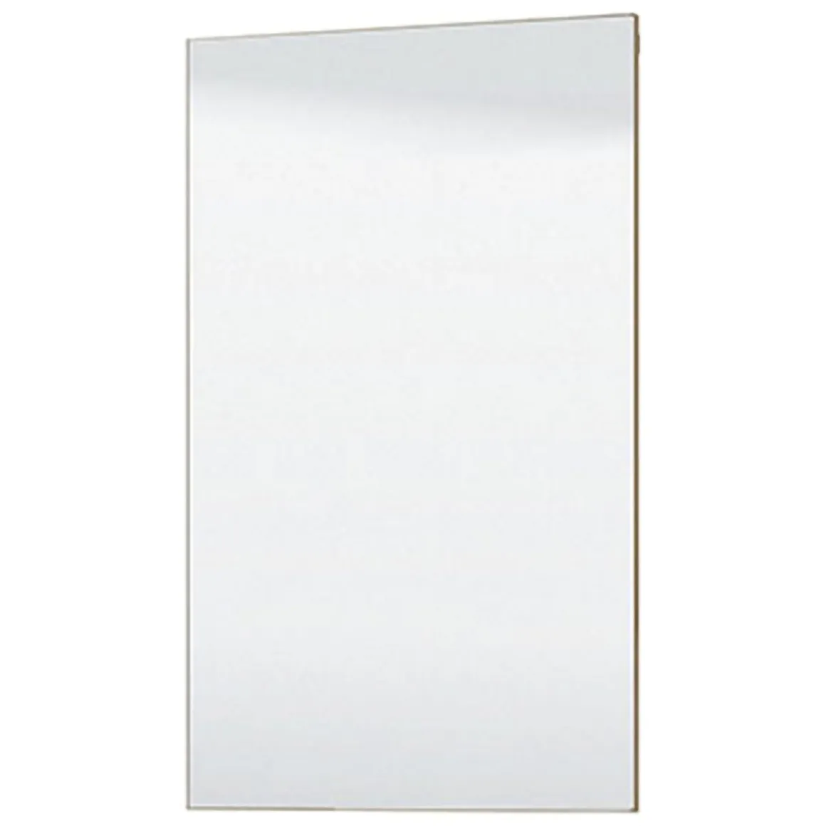 Specchio Marrone kit Fissaggio a Muro Incluso Forma Rettangolare 51x83h cm - Merate