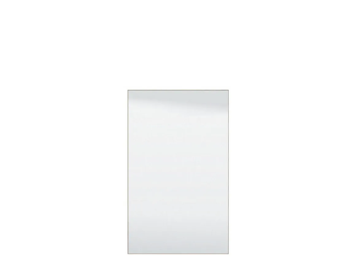 Specchio Marrone kit Fissaggio a Muro Incluso Forma Rettangolare 51x83h cm - Merate