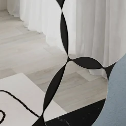 Specchi > Dmora Specchio 75x51h cm - Nesso Nero