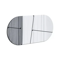 Specchio nero 80x40h cm - Stezzano