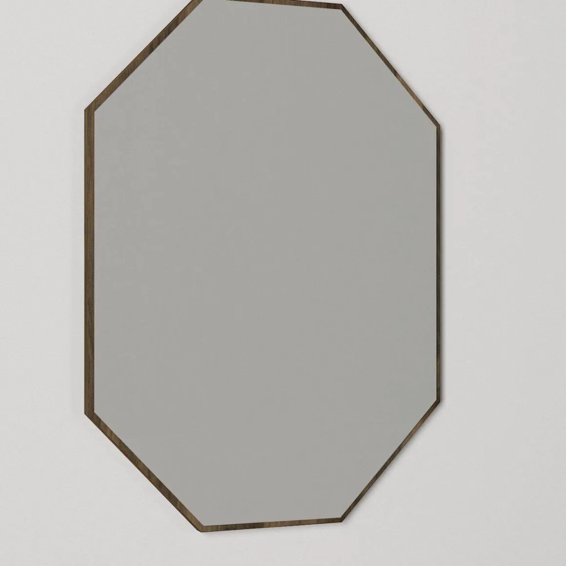 Specchio noce 45x70h cm - Giudice