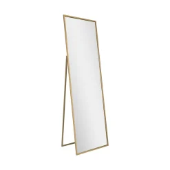 Specchio oro con cavalletto nero 50x170h cm - Ronzone