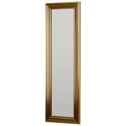 Specchio oro Trasparente Forma Rettangolare Tipologia a Parete 30x90h cm, Colore Struttura Trasparente - Vestigne