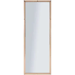 Specchio oro Trasparente Forma Rettangolare Tipologia a Parete 55x150h cm, Colore Struttura Trasparente - Sibiu