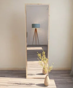 Specchio rettangolare con cavalletto rovere 50x160h cm - Dragone