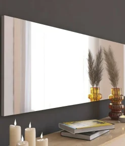 Specchi > Dmora Specchio soggiorno 40x120h cm - Fiammetta Bianco
