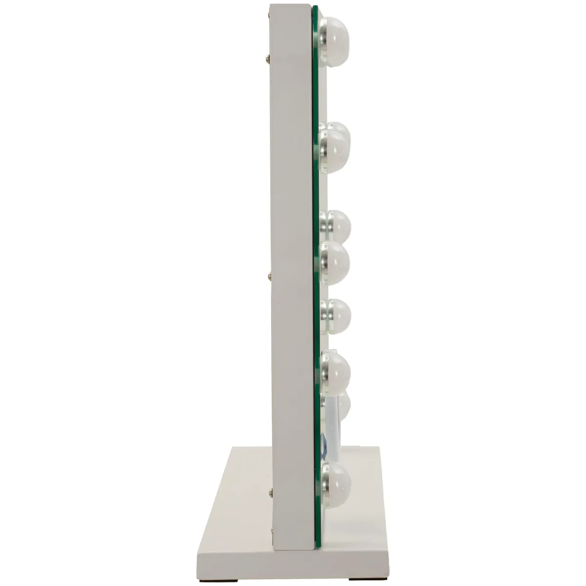 Specchi > Dmora Specchio Lampadine Incluse Forma Rettangolare 61x47h cm, Tipologia a Parete - Galiseri Trasparente