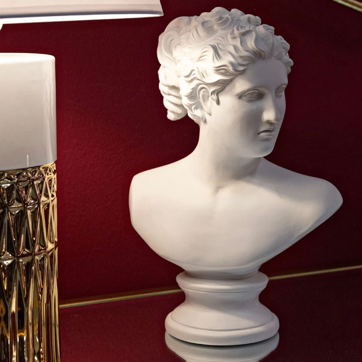 Oggettistica > Dmora Statua Scultura Classica, - ElChal Bianco