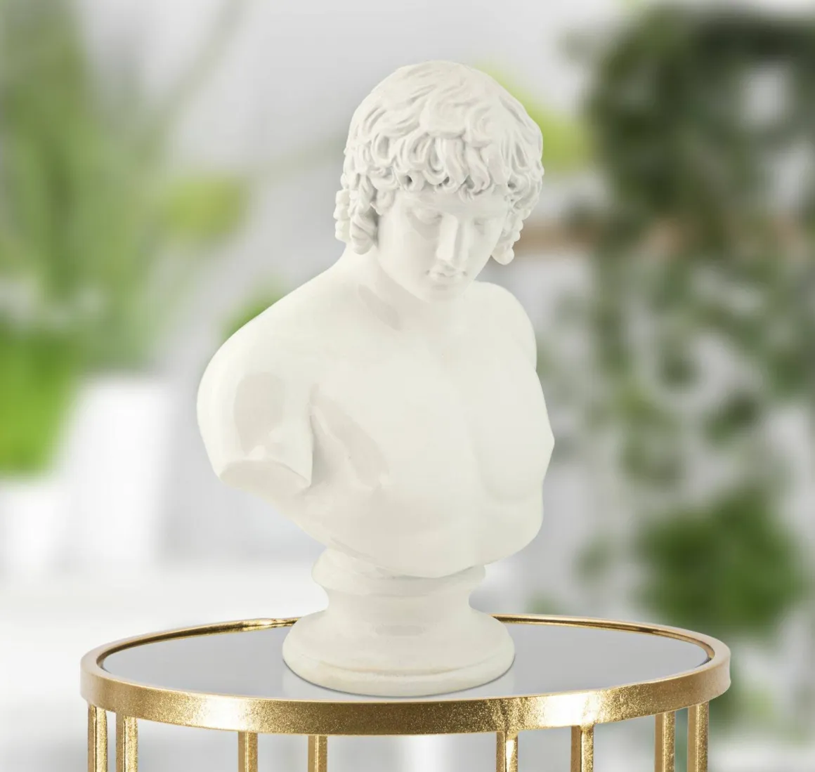 Stauta Encausto, 18x13 h25 cm, Bianco